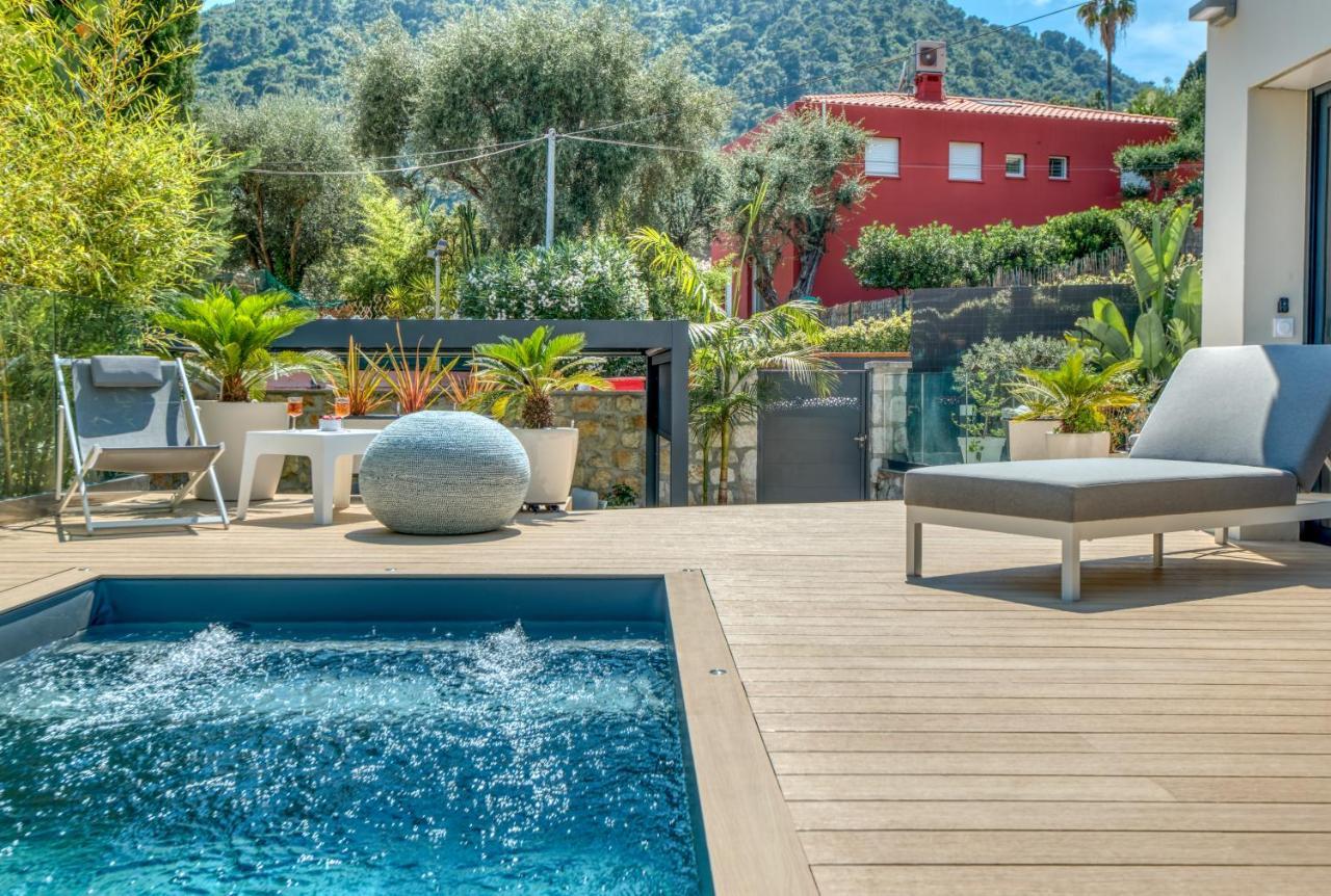 Deluxe Villa Graziella 200 M From The Beach Éze Exterior photo